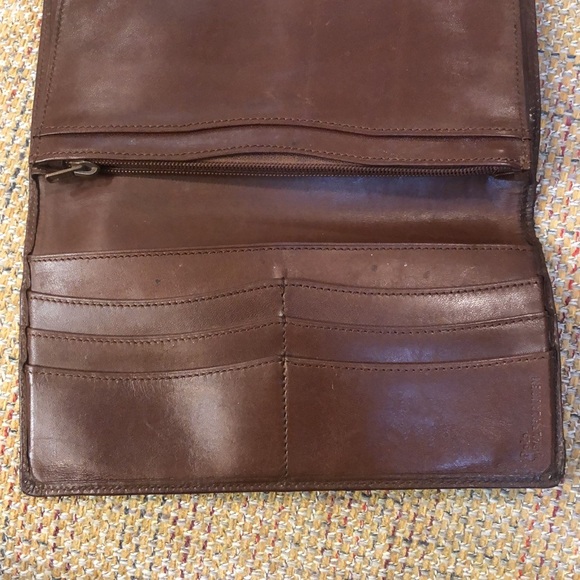 RALPH LAUREN Blue Green Black Watch Plaid Long Bifold Wallet with Coin Section - Picture 10 of 17